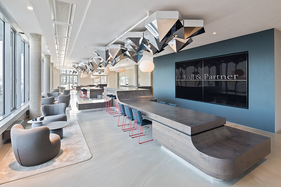 Rödl & Partner Worklounge „Silicium“
