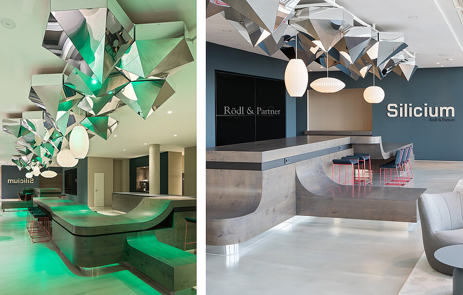 Rödl & Partner Worklounge „Silicium“